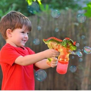 Super miracle bubbles premium roaring dino bubble blaster NEW in packaging
